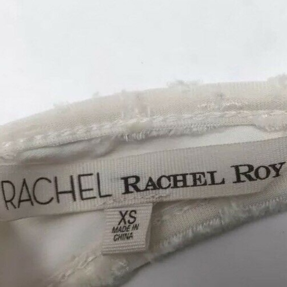 Rachel Roy Sleeveless Ivory Textured Dress - Picture 6 of 8